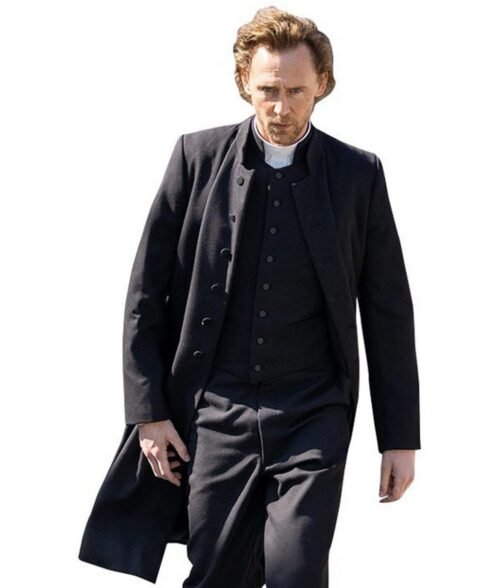 The Essex Serpent Movie Will Ransome Black Wool Coat - Image 10