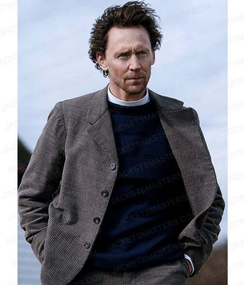 The Essex Serpent Tom Hiddleston Grey Blazer