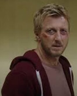 William Zabka Cobra Kai Fleece Maroon Hoodie