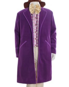 Willy Wonka and the Chocolate Factory Gene Wilder Purple Coat
