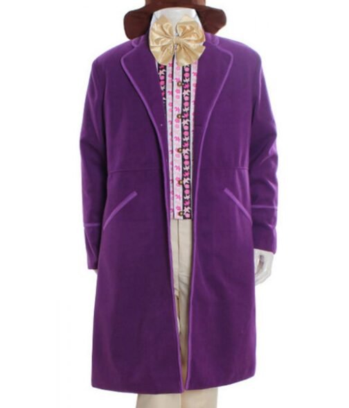 Willy Wonka and the Chocolate Factory Gene Wilder Purple Coat
