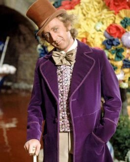 Willy Wonka and the Chocolate Factory Gene Wilder Purple Coat