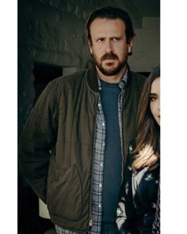 Jason Segel Windfall Brown Bomber Jacket
