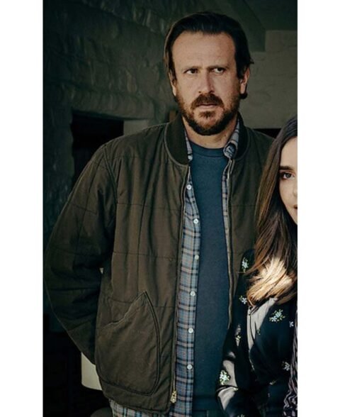 Jason Segel Windfall Brown Bomber Jacket - Image 2