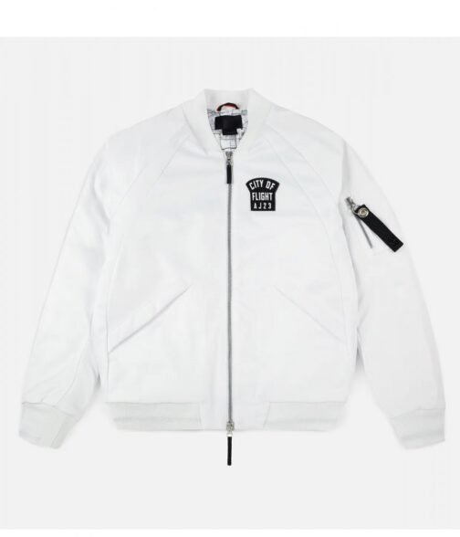 City of Flight MA-1 Bomber Jacket - Image 2