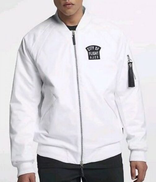 City of Flight MA-1 Bomber Jacket - Image 4