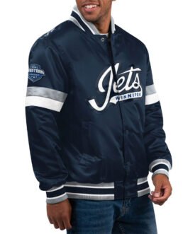 Home Game Winnipeg Jets Navy Jacket
