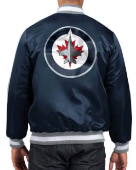 Winnipeg Jets Navy O-Line Jacket