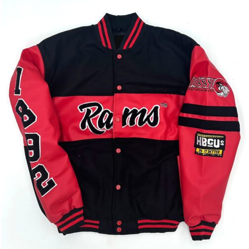 Winston-Salem State Rams Ole Skool Letterman Jacket