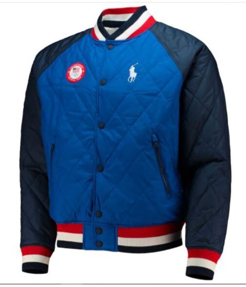 Winter Olympics 2022 Team USA Reversible Raglan Jacket - Image 2