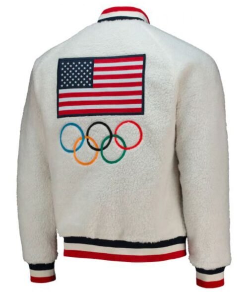 Winter Olympics 2022 Team USA Reversible Raglan Jacket - Image 3