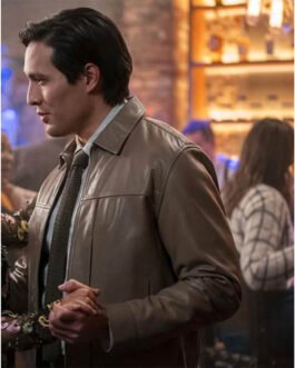 With Love Season 2 Desmond Chiam Leather Jacket