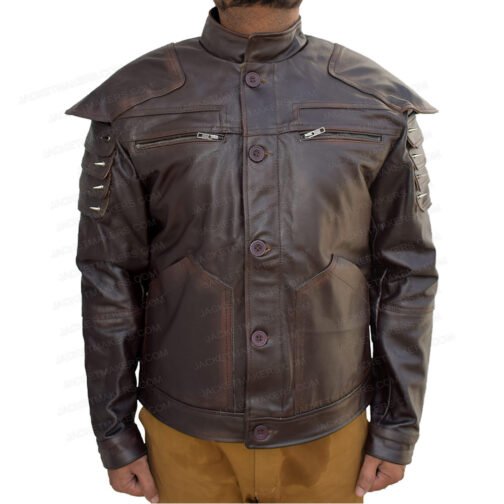 Cyberpunk 2077 Witcher Leather Jacket - Image 3