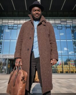 Babou Ceesay Wolfe Wool Coat