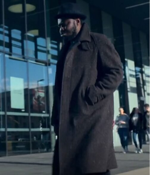 Babou Ceesay Wolfe Wool Coat - Image 8
