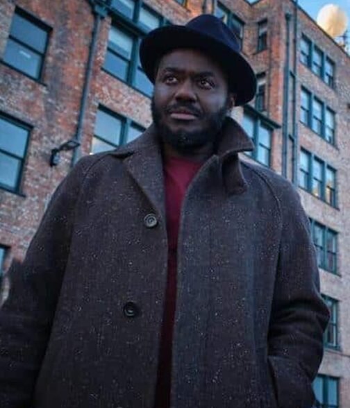 Babou Ceesay Wolfe Wool Coat - Image 11