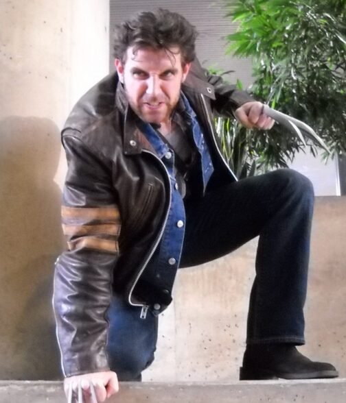 Wolverine X Men Origins Leather Jacket - Image 9