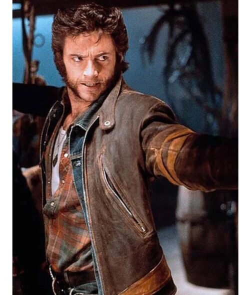 Wolverine X Men Origins Leather Jacket - Image 10