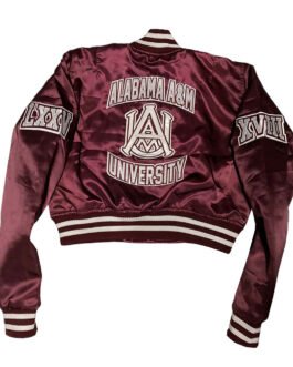 Women’s Alabama A&M University Satin Jacket
