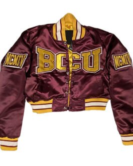Women’s Bethune Cookman University Satin Jacket