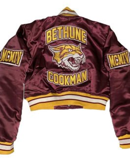 Women’s Bethune Cookman University Satin Jacket