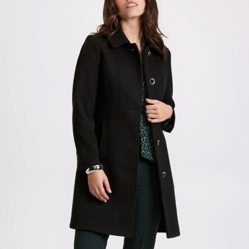 Women’s Button Wool Coat - Image 20