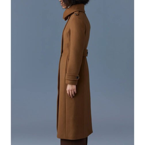 Women’s Double Face Elodie Military Coat - Image 13