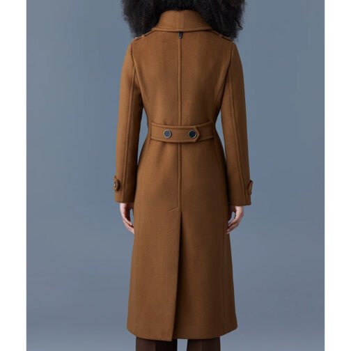 Women’s Double Face Elodie Military Coat - Image 10