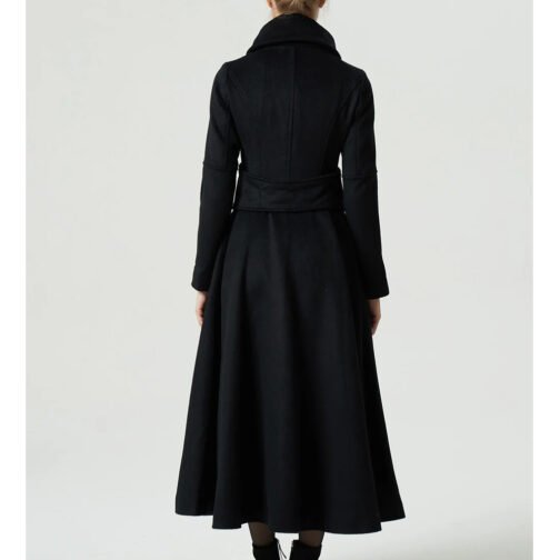 Women’s Elegant Maxi Long Coat - Image 7