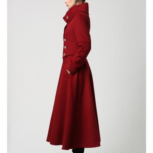 Women’s Elegant Maxi Long Coat - Image 10