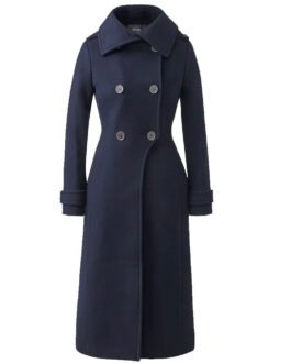 Women’s Double Face Elodie Military Coat