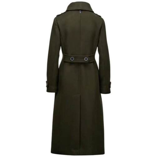 Women’s Double Face Elodie Military Coat - Image 6