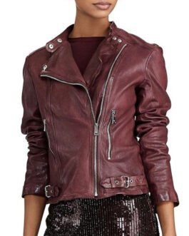 Women’s Feyoshi Leather Motorcycle Jacket