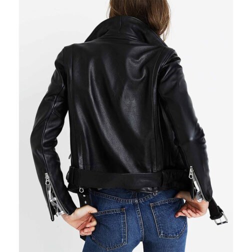 Women’s Motorcycle Ultimate Leather Jacket - Image 2