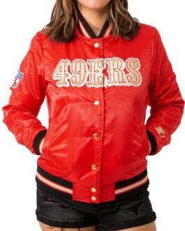 Starter SF 49ers Satin Jacket