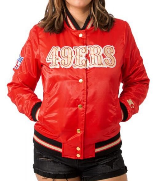 Starter SF 49ers Satin Jacket