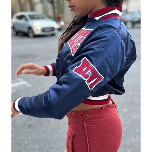 Women’s South Carolina State University Satin Jacket - Image 5