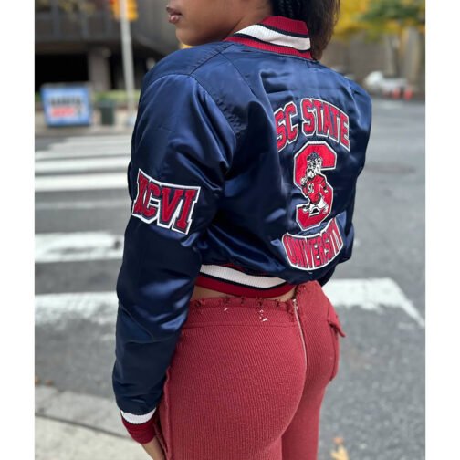 Women’s South Carolina State University Satin Jacket - Image 6