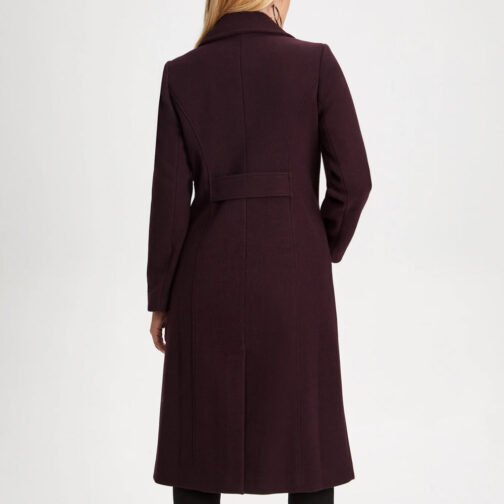 Women’s Wool Stretch Coat - Image 4