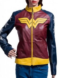 Diana of Themyscira Wonder Woman Leather Jacket
