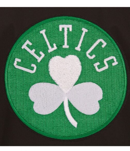 Black Boston Celtics Workwear Jacket - Image 2