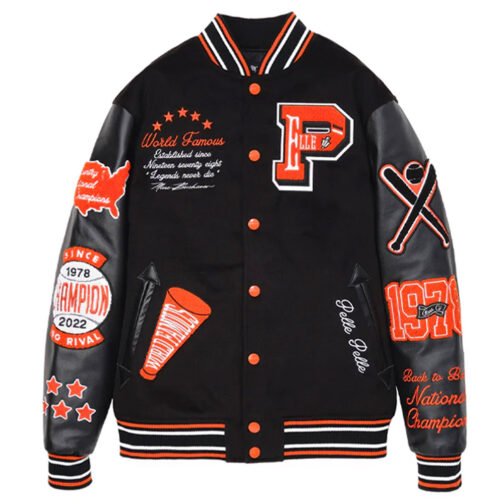 Pelle Pelle World Famous Varsity Jacket - Image 4