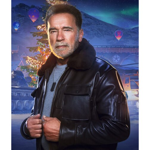 World of Tanks Arnold Schwarzenegger Leather Jacket - Image 5