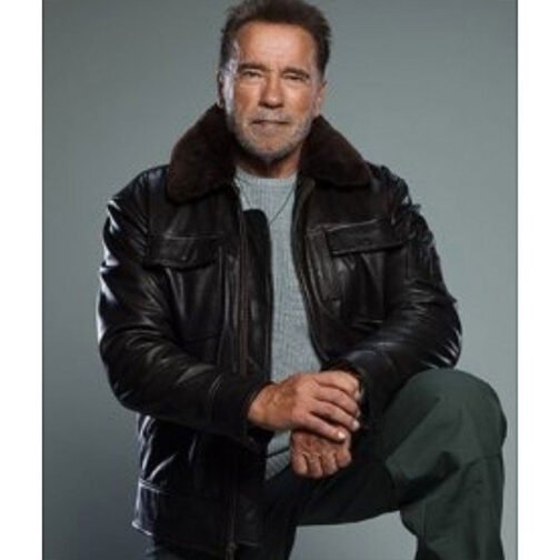 World of Tanks Arnold Schwarzenegger Leather Jacket - Image 2