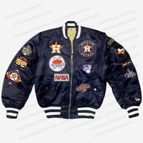 Kate Upton Houston Astros World Series 2022 Blue Jacket