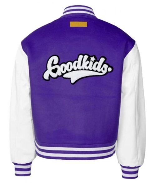 Varsity Worldwide Cherub A Few Good Kids Wool/Leather Jacket - Image 5