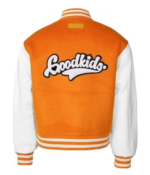 Varsity Worldwide Cherub A Few Good Kids Wool/Leather Jacket - Image 4