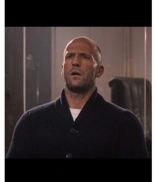 Wrath of Man Jason Statham Blue Sweater - Image 5