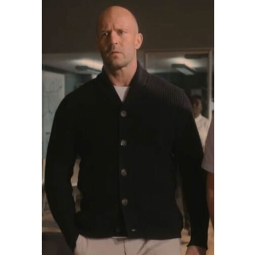Wrath of Man Jason Statham Blue Sweater - Image 8
