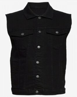 Wrong Place Michael Sirow Denim Vest